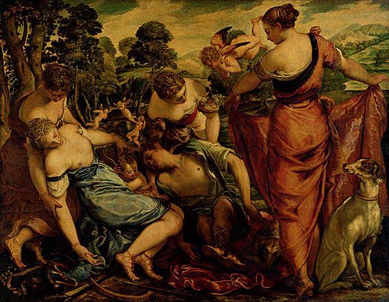 LAMBERT SUSTIRS- La mort d´Adonis