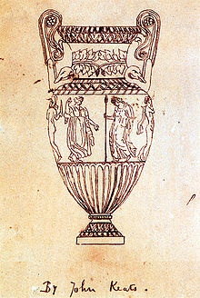 Ode on a Grecian Urn by John Keats Tracing of an engraving of the Sosibios vase by Keats
