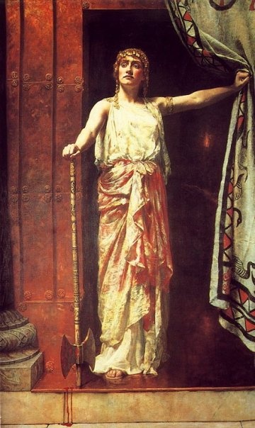 Clitemnestra. John Coliier, 1882.