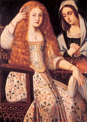 Retrato atribuido a la calderona - Museo de las Descalzas reales