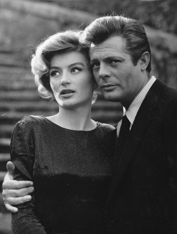Marcello Mastroianni and Anouk Aimée - La Dolce Vita (Federico Fellini, 1960)