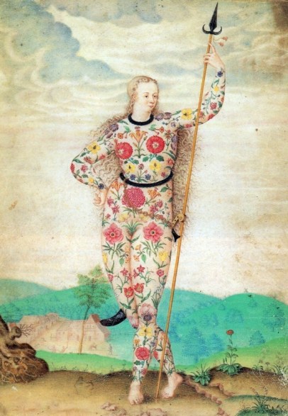 Jacques Le Moyne de Morgues Young Daughter of the Picts, c 1585.