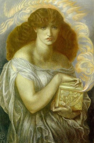 Pandora Dante Gabriel Rossetti, 1879