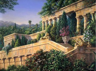 Giverny Bob Pejman - Hanging Gardens of Babylon