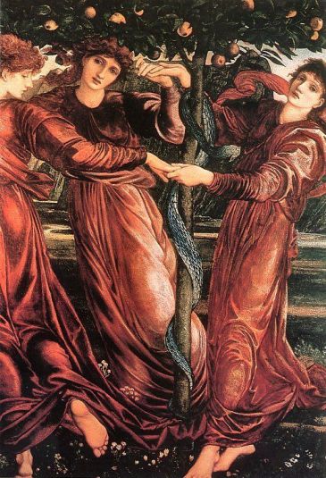 Edward Burne-Jones, The Garden of the Hesperides 1869-73.