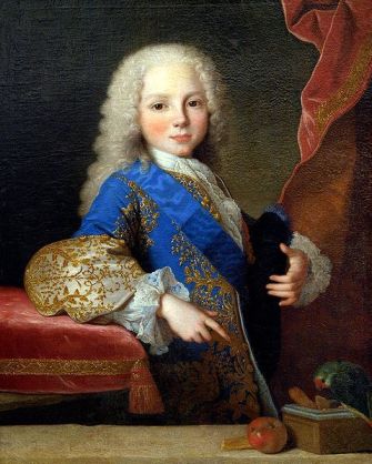 El Infante Don Felipe de Borbón y Farnesio (1720-1765) En su Infancia antes de qué fuera Duque de Parma. Museo de Bellas Artes de Budapest. Madrid. Obra de Jean Ranc
