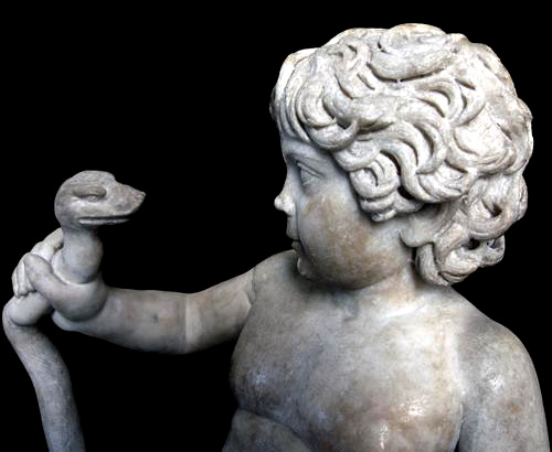 Heracles matando serpientes copia