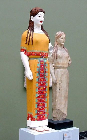 120. Koré del Peplo. 530 a.C.--