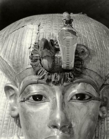 Face of the Outermost Coffin of Tutankhamun, Spring 1926