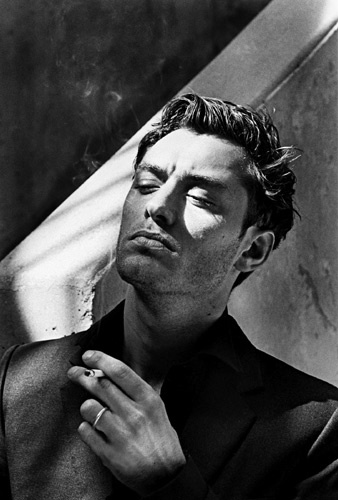 Jude Law by Helmut Newton, Monte Carlo 2001