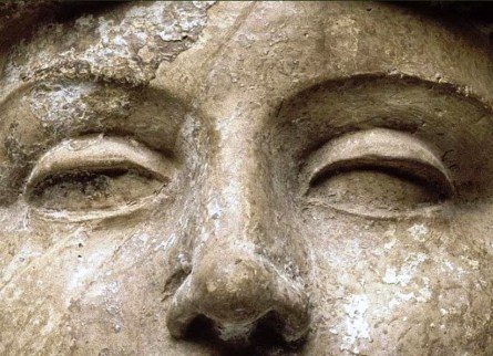 Máscara de hombre joven 150 a.d.c.