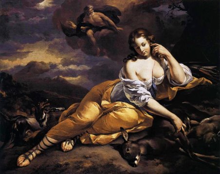 Nicolaes Berchem - Jupiter discovers Callisto.