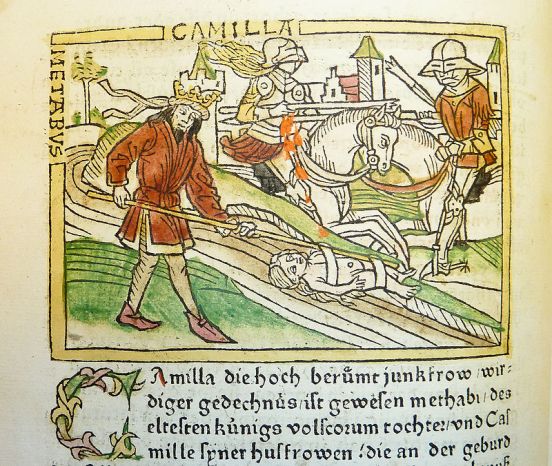 woodcut_illustration_of_camilla_and_metabus_escaping_into_exile_-_penn_provenance_project