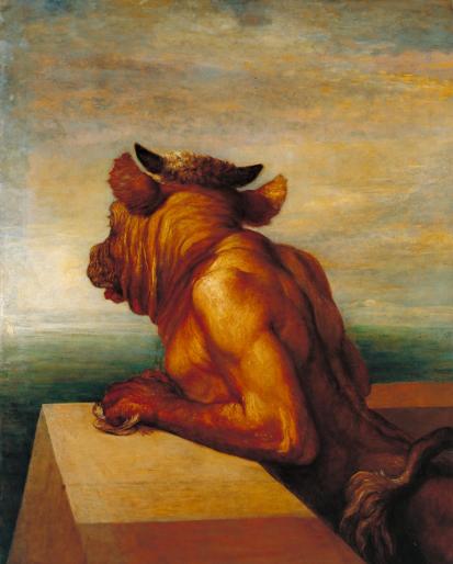 The Minotaur 1885 George Frederic Watts 1817-1904 Presented by the artist 1897 http://www.tate.org.uk/art/work/N01634
